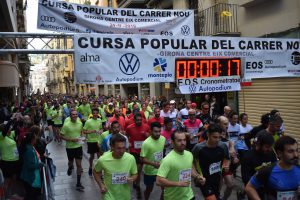 La Cursa Popular del Carrer Nou torna a omplir Girona