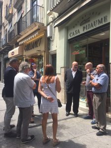 PIMEC Comerç i Girona Centre es reuneixen a Girona per intercanviar opinions sobre el terreny