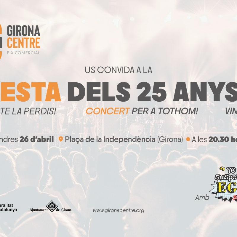 Cartell anunci de la festa i el concert