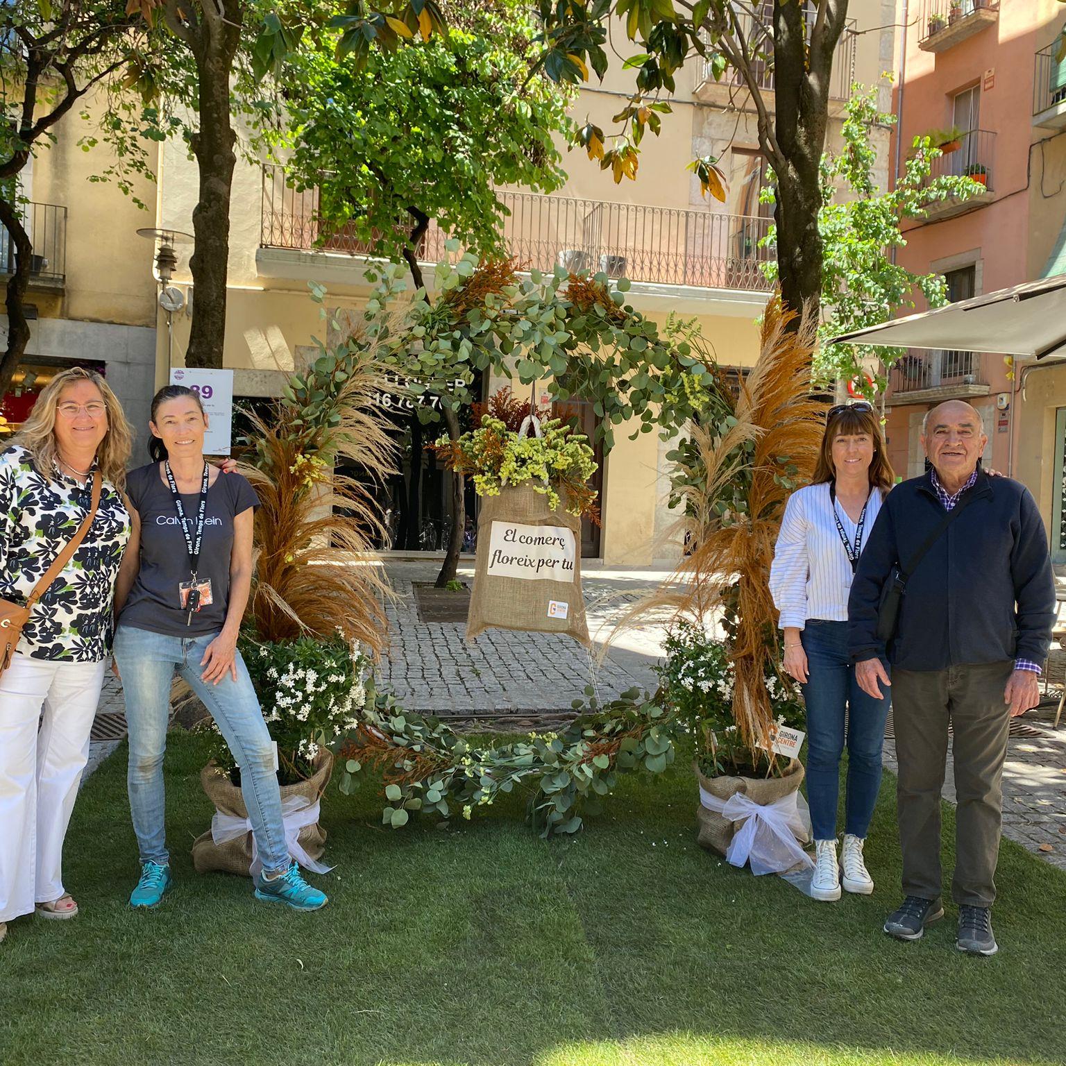 Projecte Temps de Flors al carrer Santa Clara
