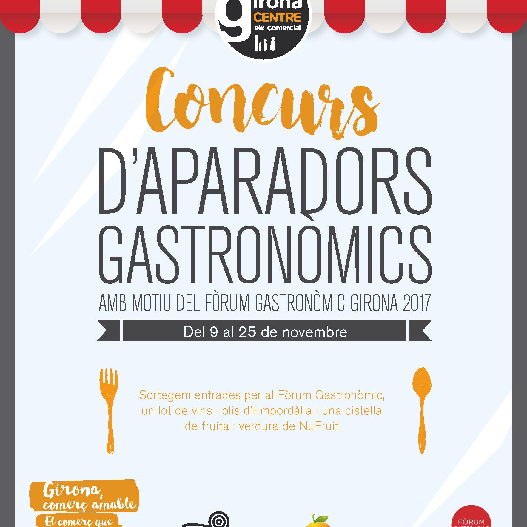 Mostra d’aparadors gastronòmics al comerç local de Girona