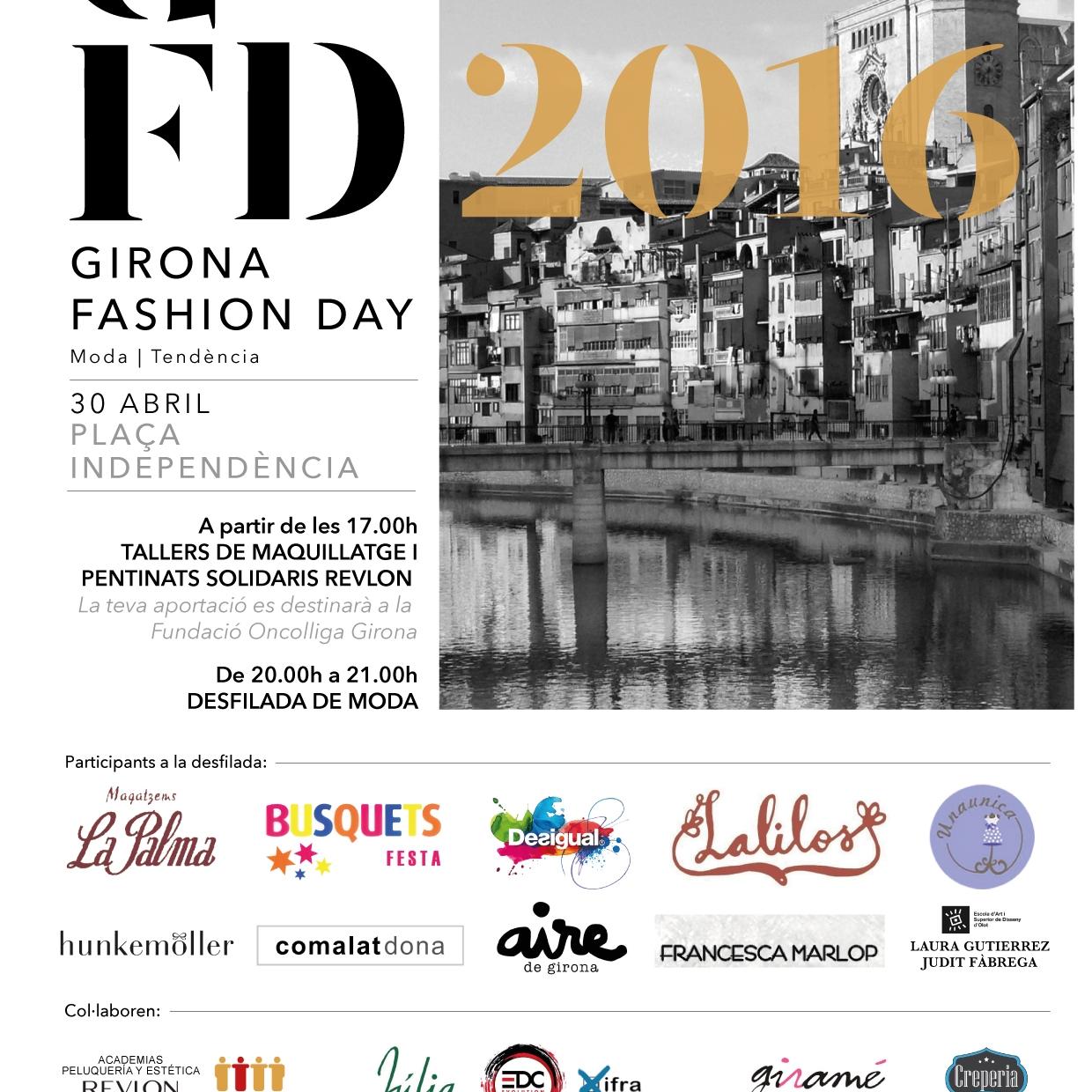 Girona Fashion Day, dissabte 30 d'abril! 