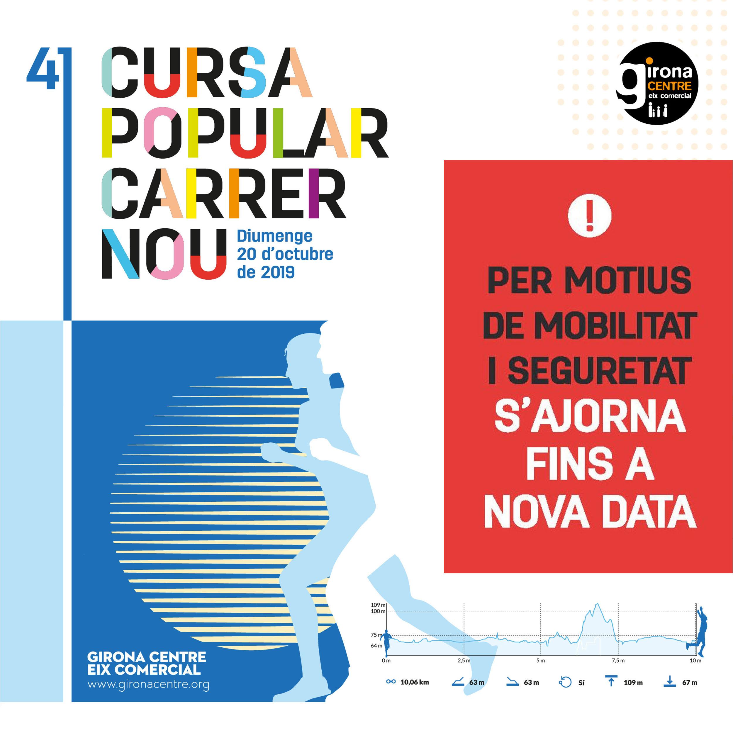 La Cursa Popular del Carrer Nou s'ajorna fins a nova data