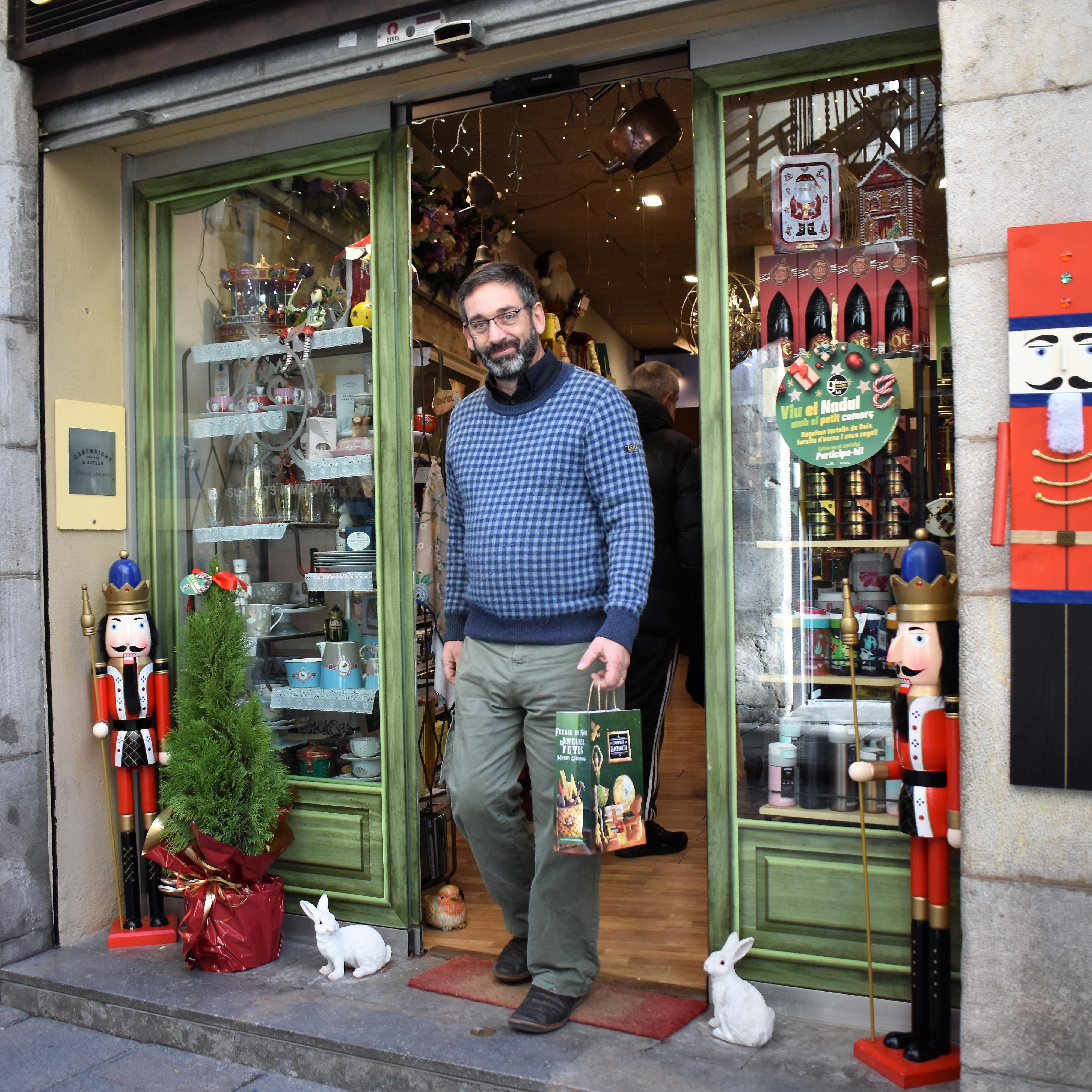 La campanya de Nadal del comerç de proximitat de Girona premia la compra i reprèn les activitats per als més petits