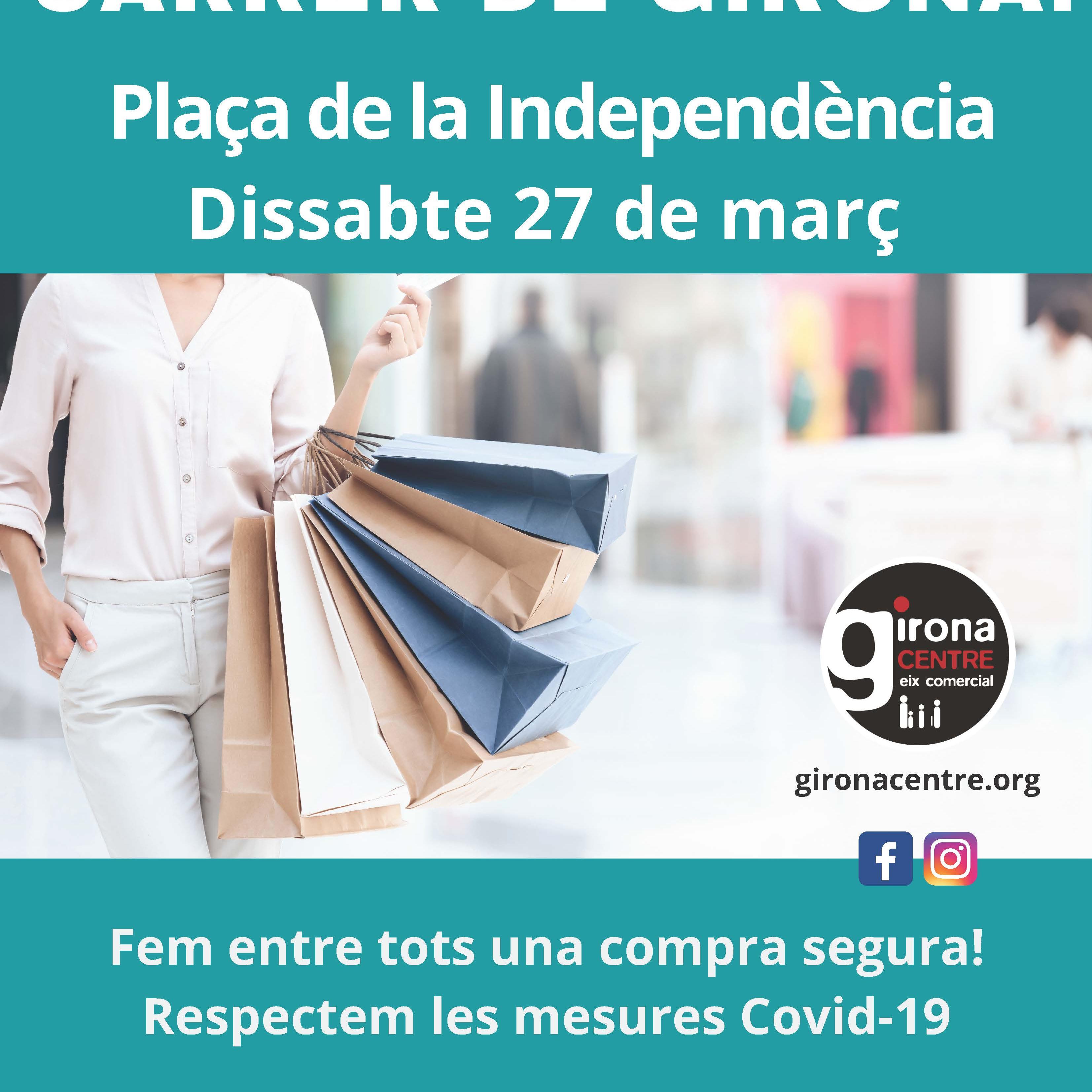 Torna la Botiga al Carrer de Girona! El dissabte 27 de març, a la plaça de la Independència