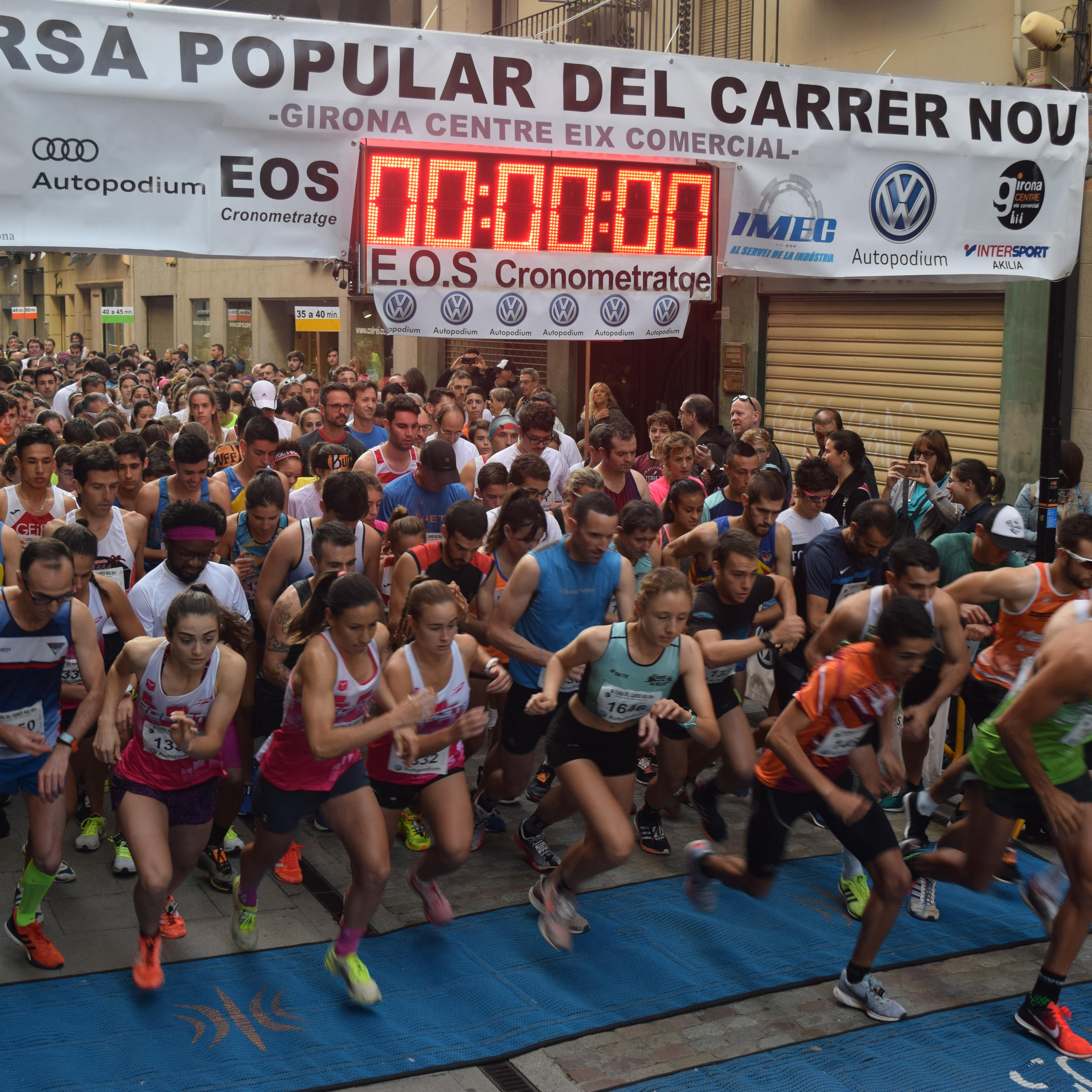 La cursa popular del carrer Nou de Girona recupera la 42a edició el diumenge 17 d’octubre
