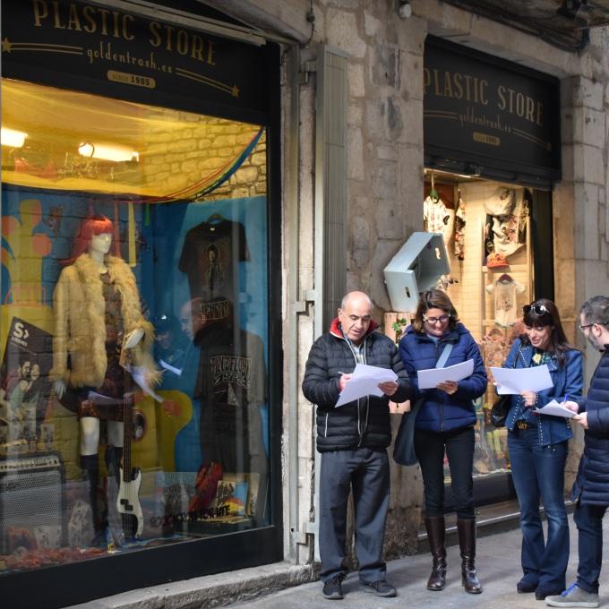 Els comerços de Girona se sumen a la campanya del Got del Voluntariat del Festival Strenes