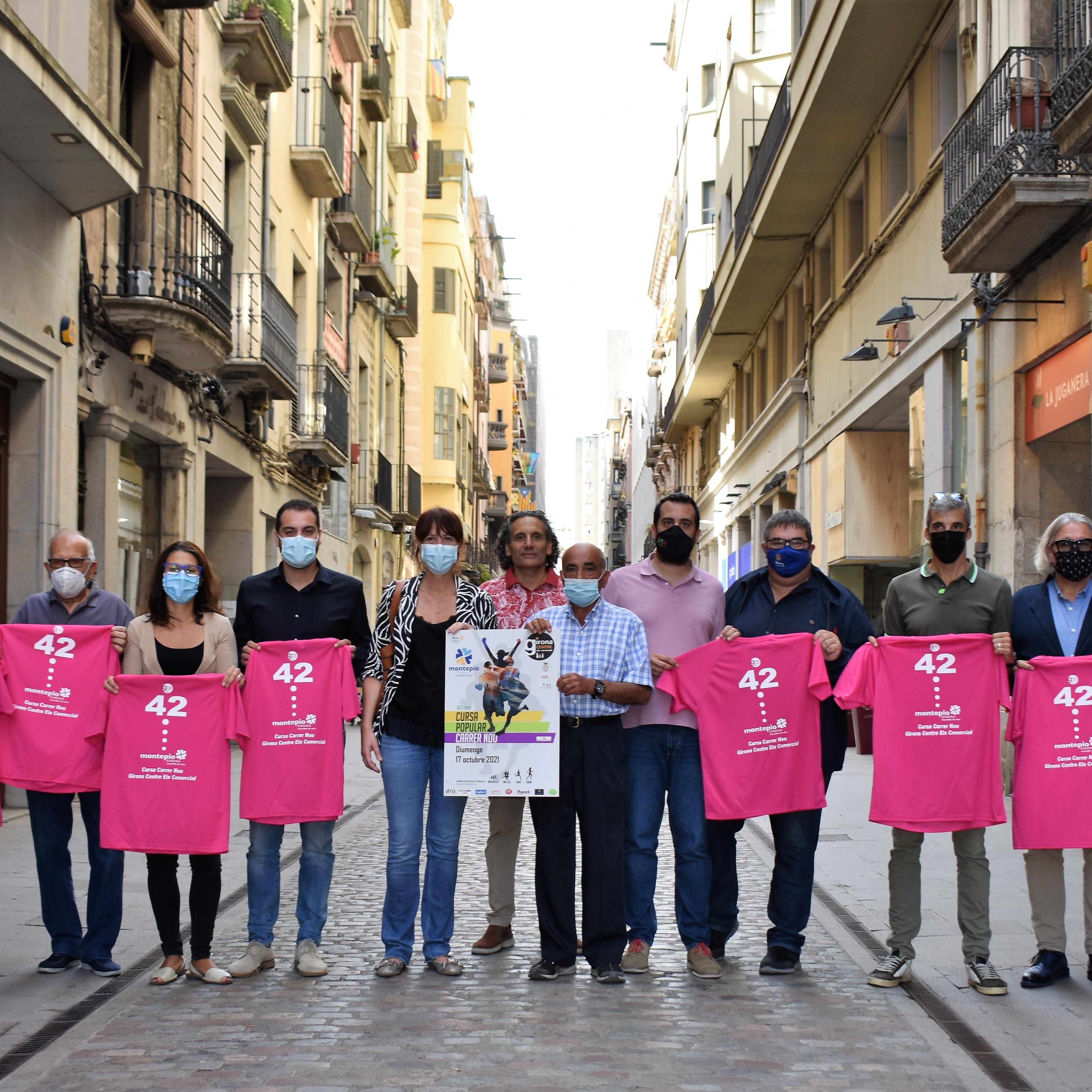 La cursa popular del carrer Nou de Girona ultima els preparatius