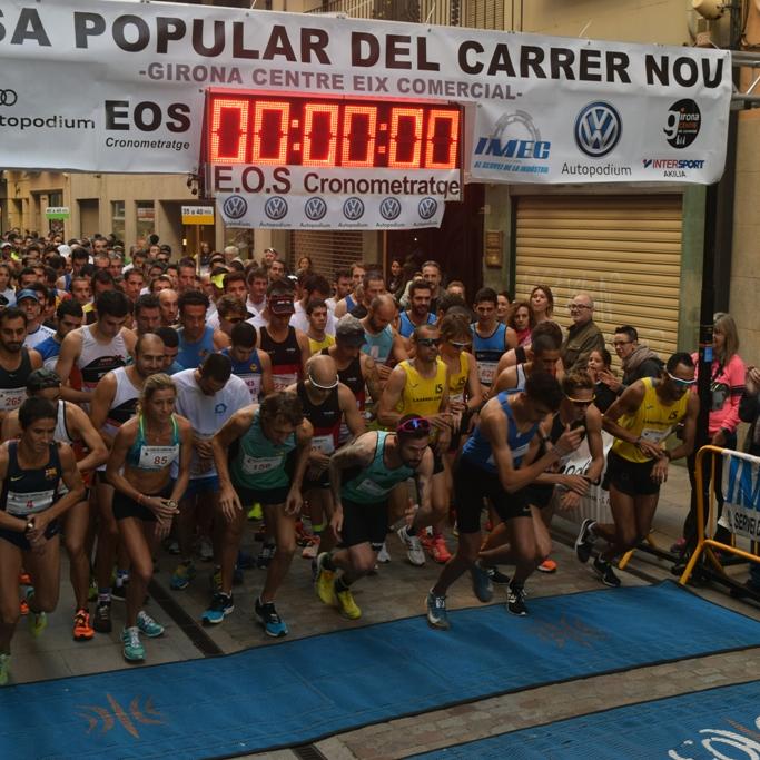 La Cursa Popular del Carrer Nou fa bullir Girona