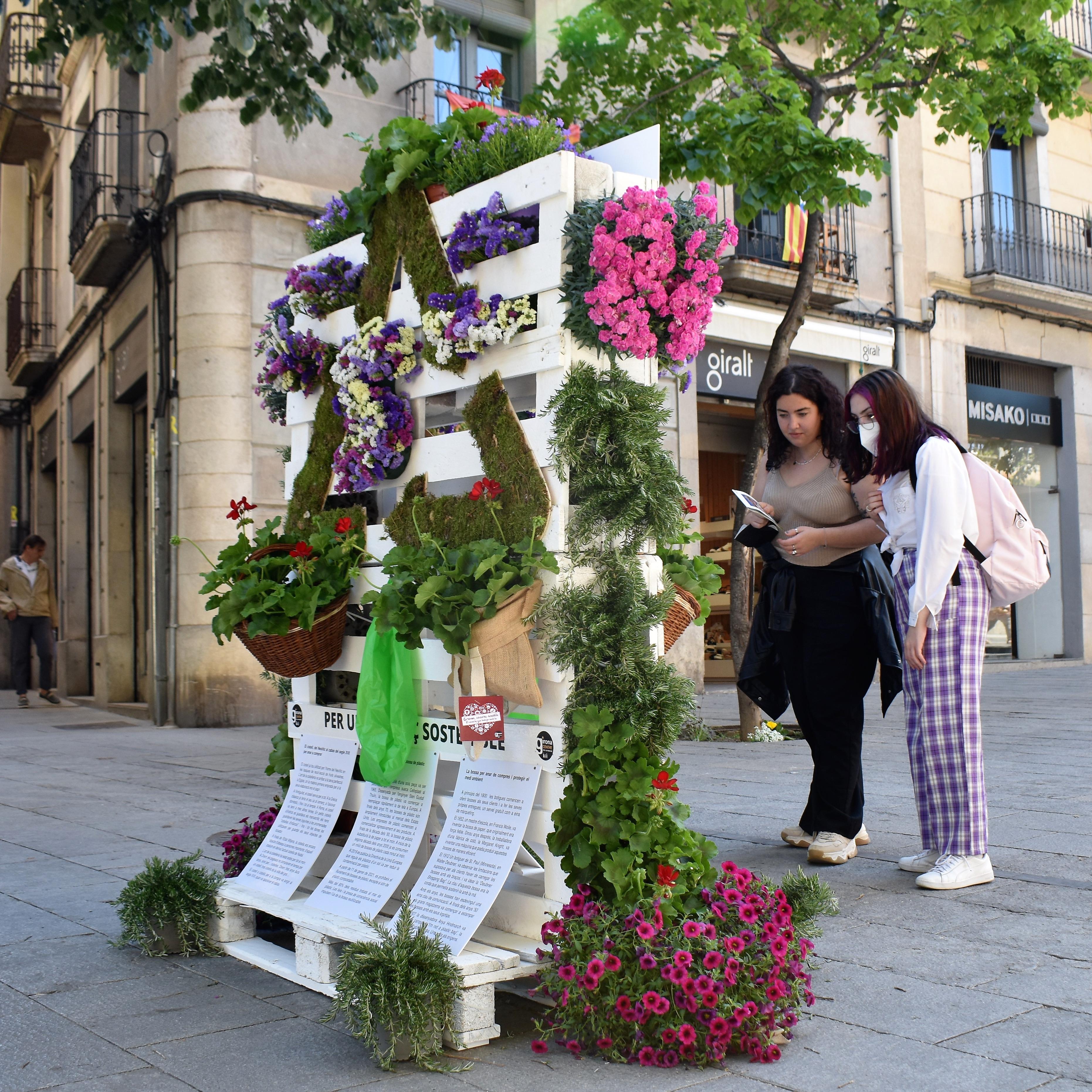 La sostenibilitat, missatge clau del comerç de proximitat per Temps de Flors