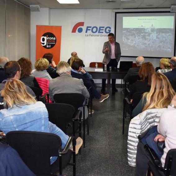 Èxit de públic en la presentació de l'estudi "Pla Sectorial del comerç de Girona"