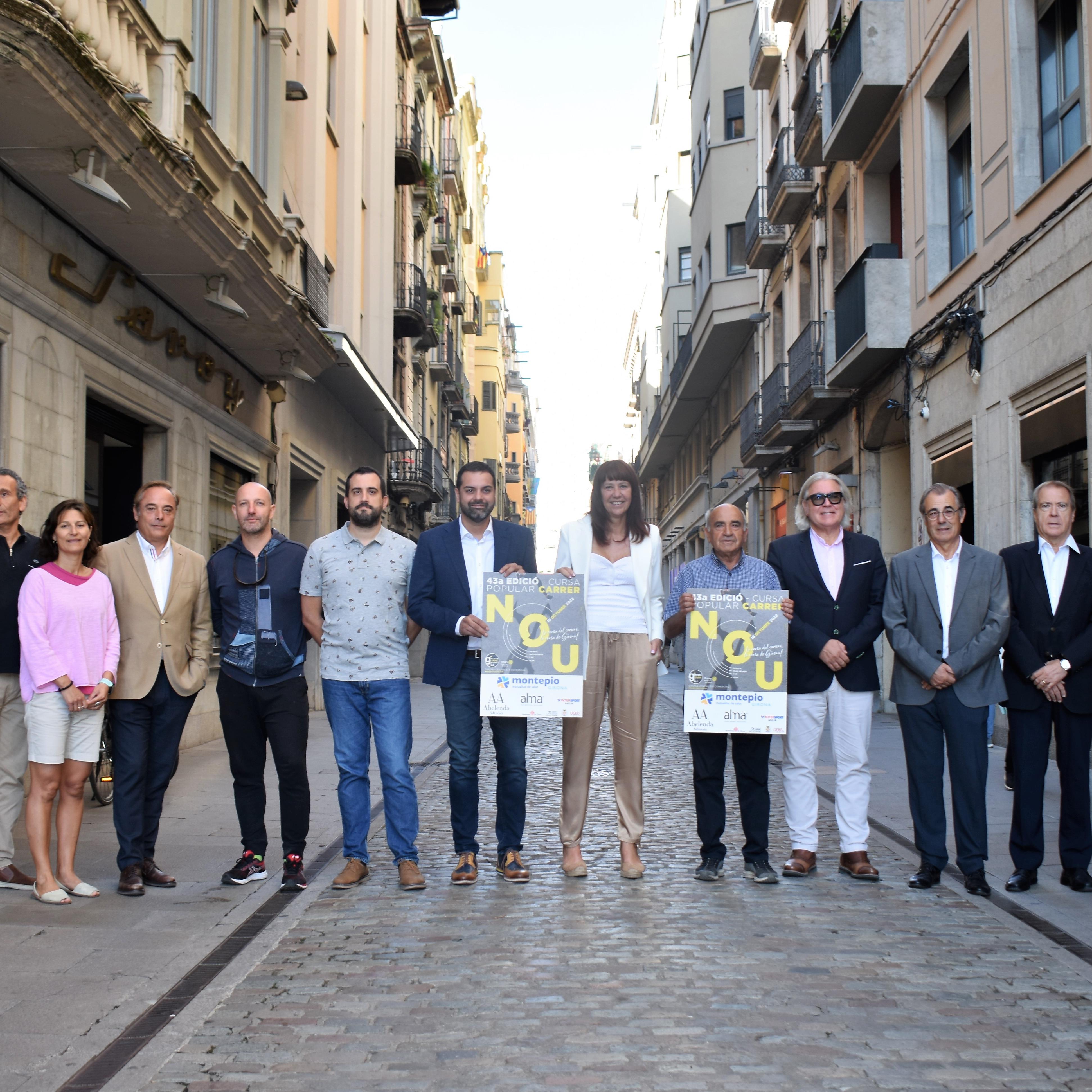 La Cursa Popular del Carrer Nou, la primera de Girona en incorporar els certificats digitals col·leccionables (NFT) amb el temps de cada  corredor