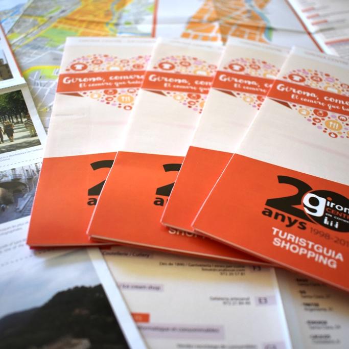 Girona Centre edita un nou plànol turístic i comercial de la ciutat