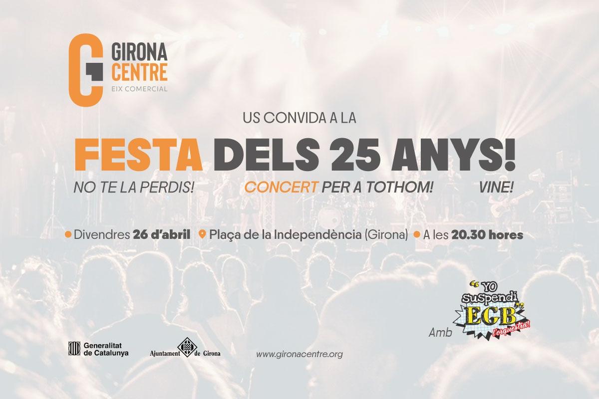 Cartell anunci de la festa i el concert