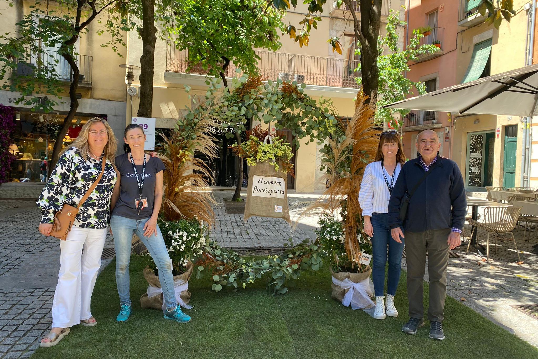 Projecte Temps de Flors al carrer Santa Clara