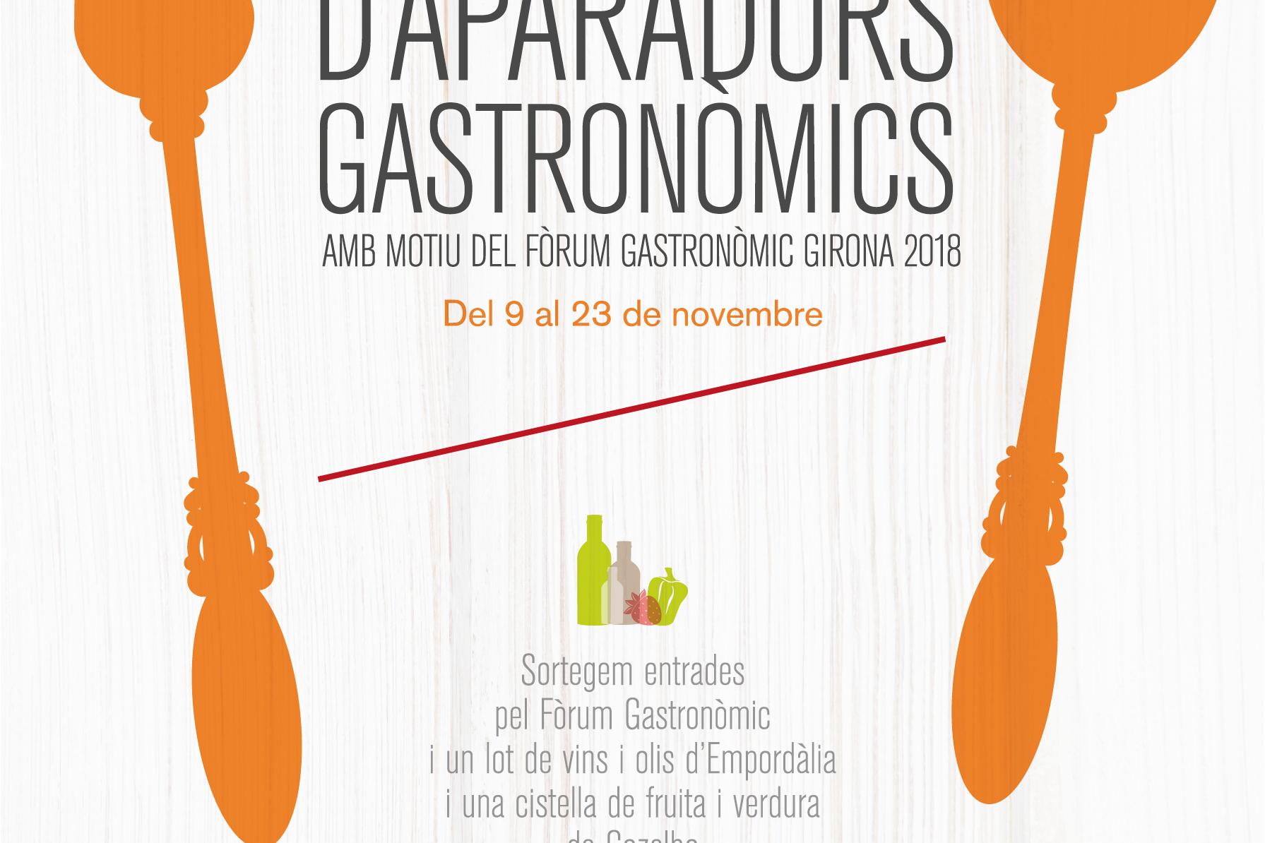 Mireu les candidatures al premi "Millor aparador gastronòmic de l'any" Molta sort!