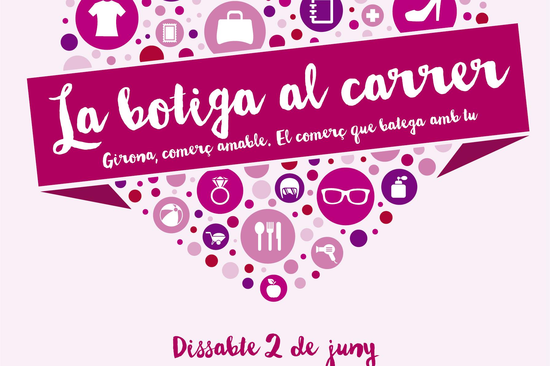 Dissabte 2 de juny, Botiga al Carrer a la zona centre de Girona