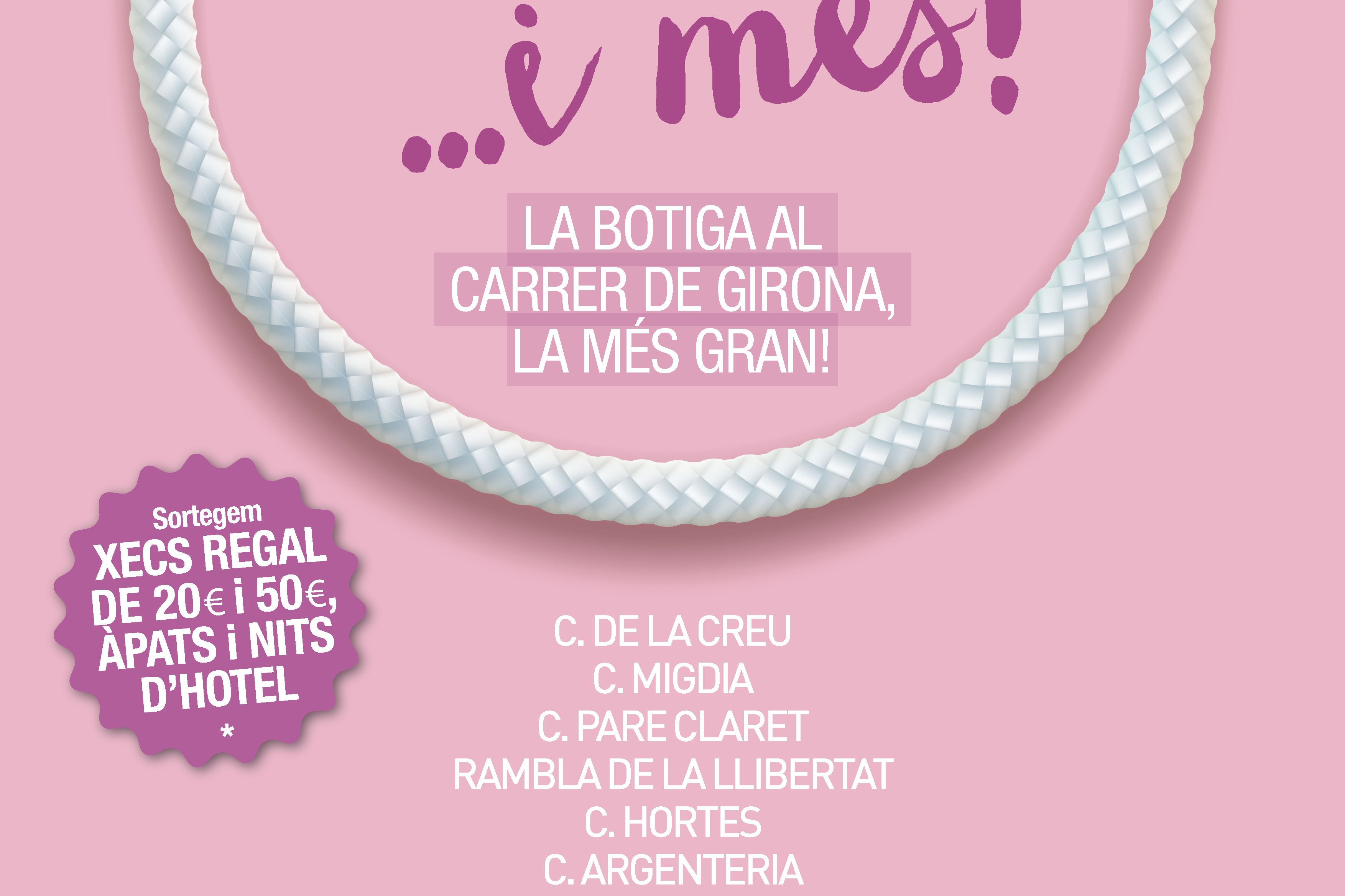 Dissabte 30 de setembre, a Girona: Compra & Somia, la botiga al carrer més gran de la ciutat