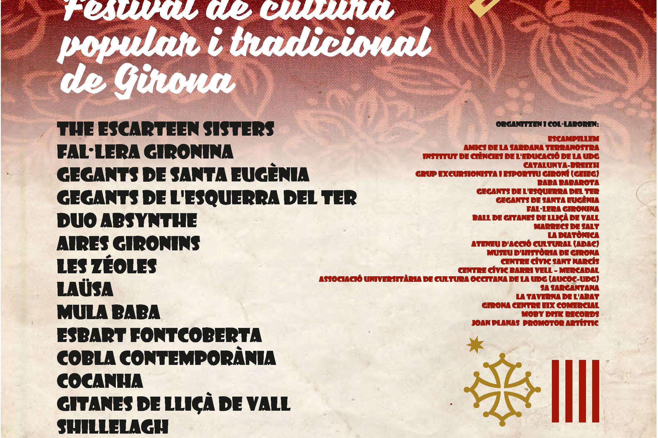 A punt la 4a edició d'Undàrius, el festival de cultura popular i tradicional de Girona