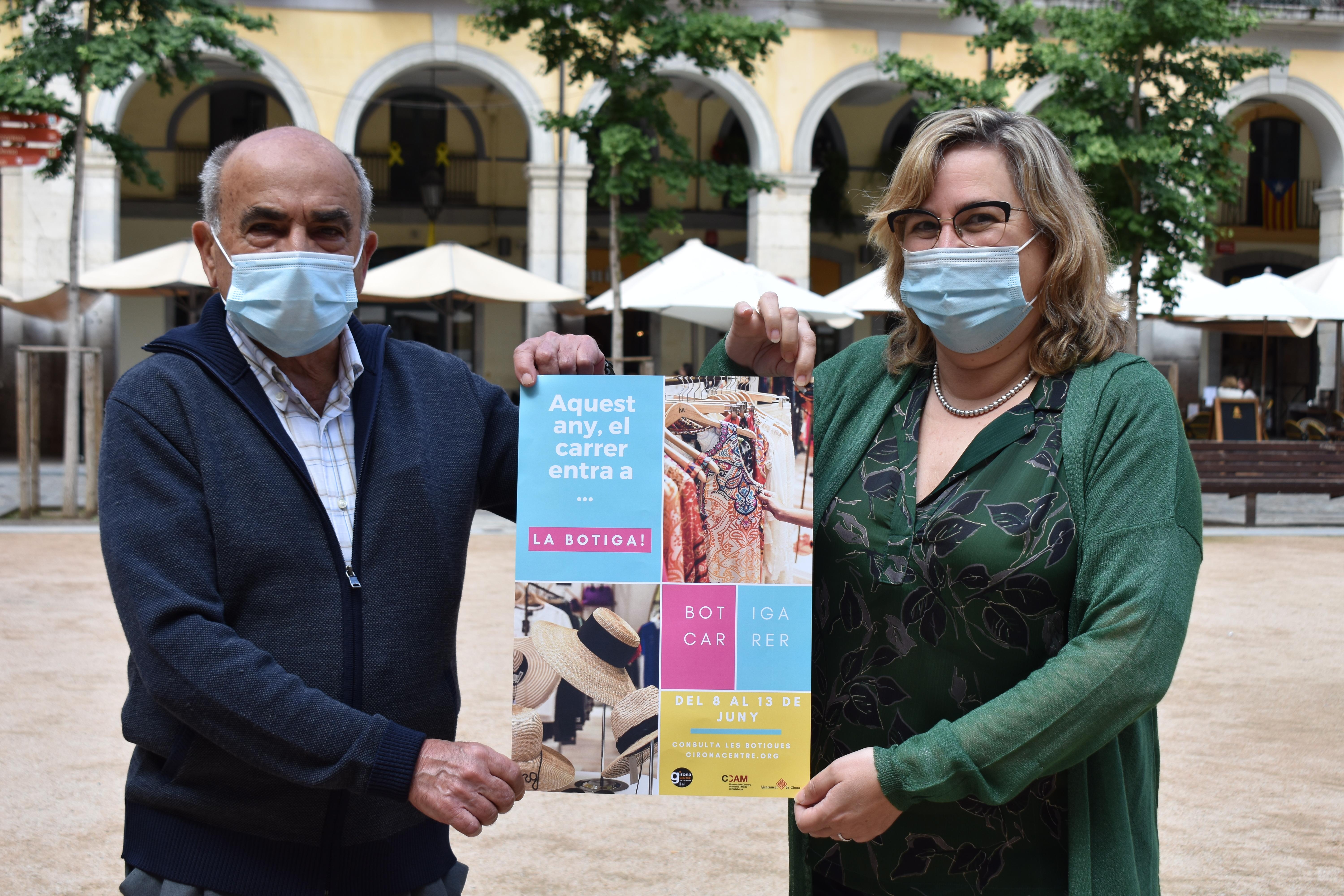 El petit comerç de Girona dona el tret de sortida a la campanya “Aquest any, el carrer entra a ... la botiga”