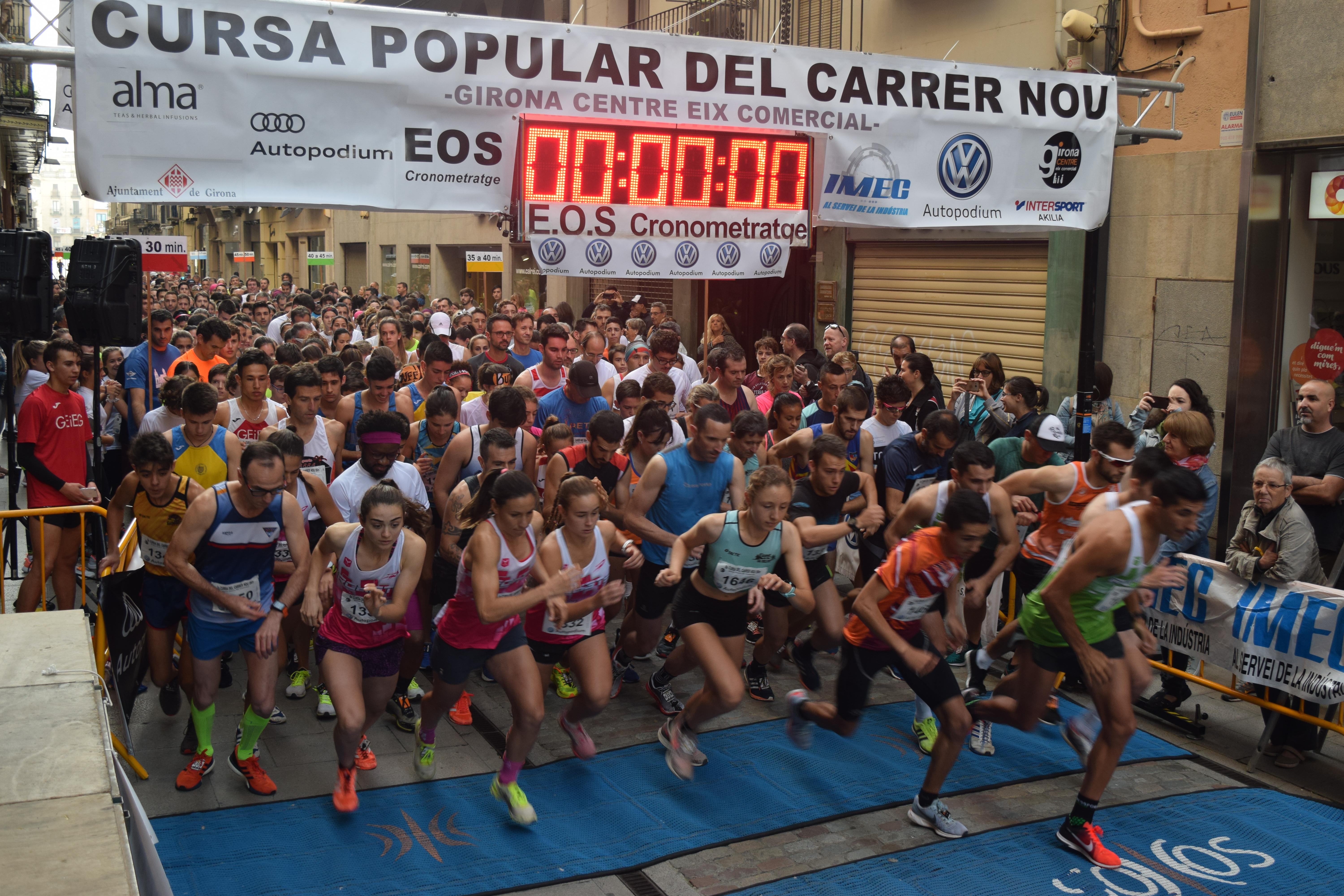 La cursa popular del carrer Nou de Girona recupera la 42a edició el diumenge 17 d’octubre