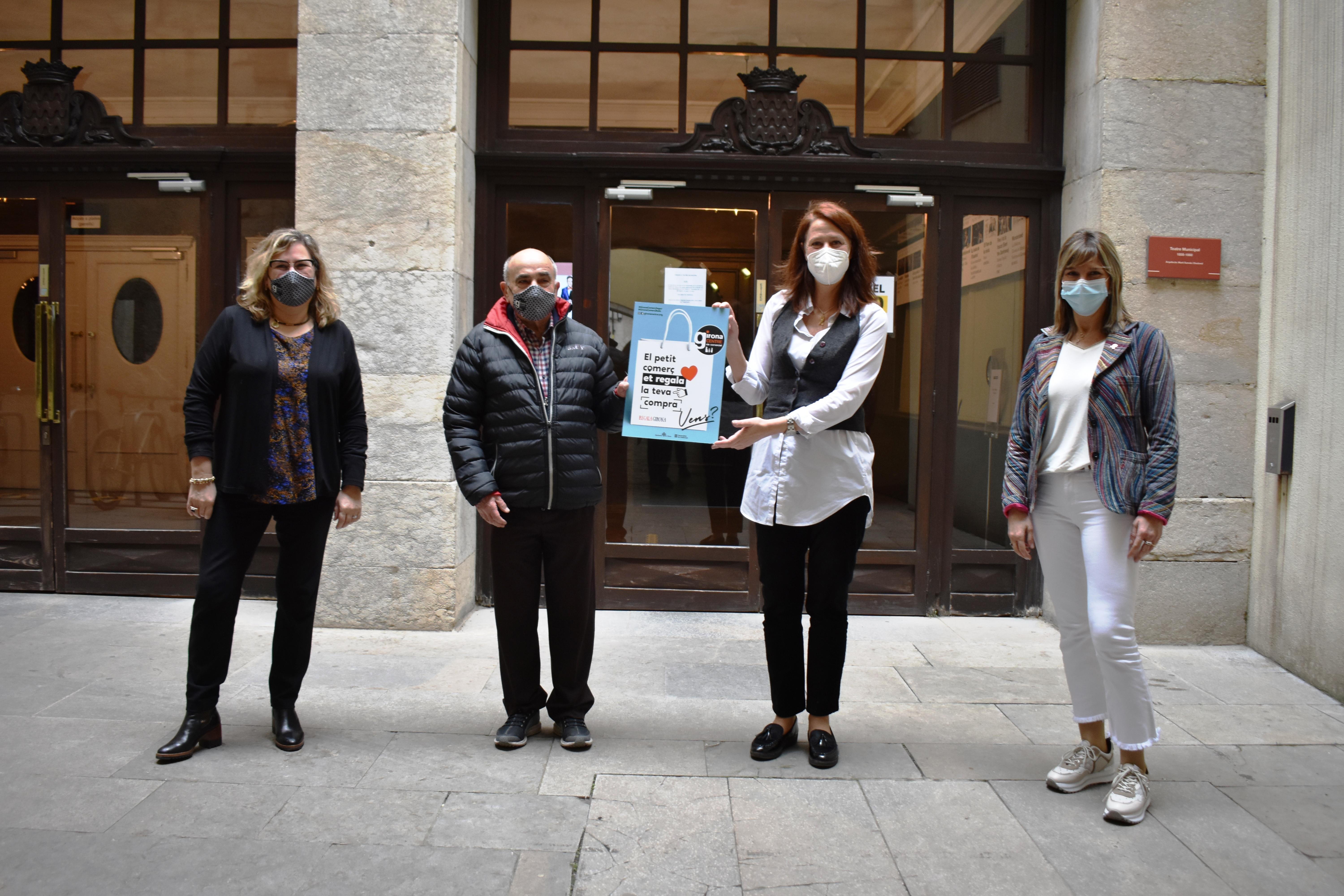 Girona Centre Eix Comercial llança la campanya de xecs regal “El petit comerç et regala la teva compra. Vens?”