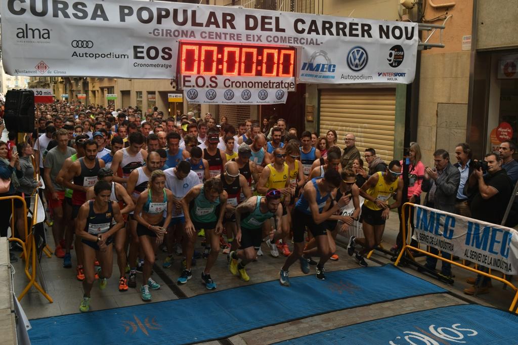 La Cursa Popular del Carrer Nou fa bullir Girona