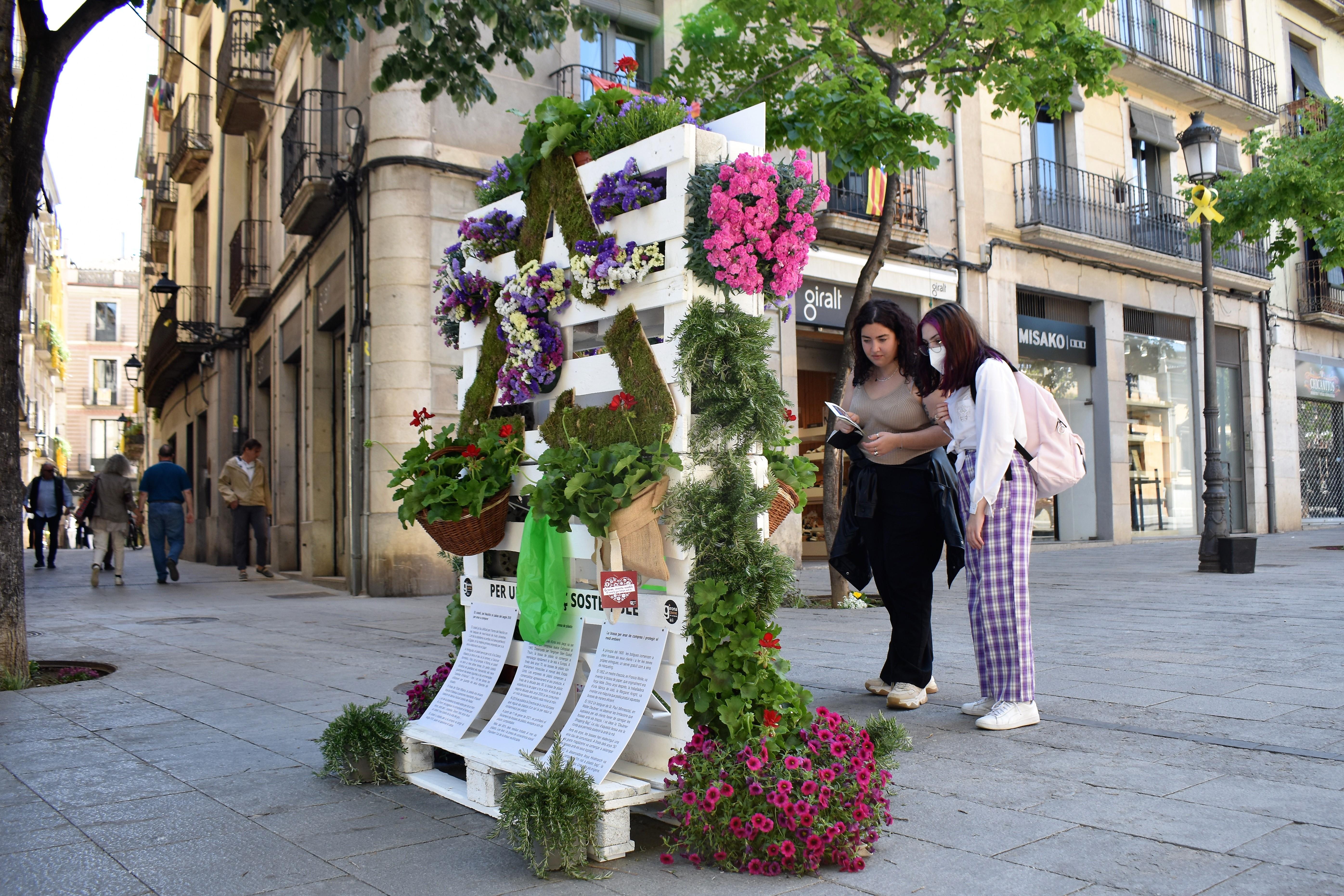 La sostenibilitat, missatge clau del comerç de proximitat per Temps de Flors