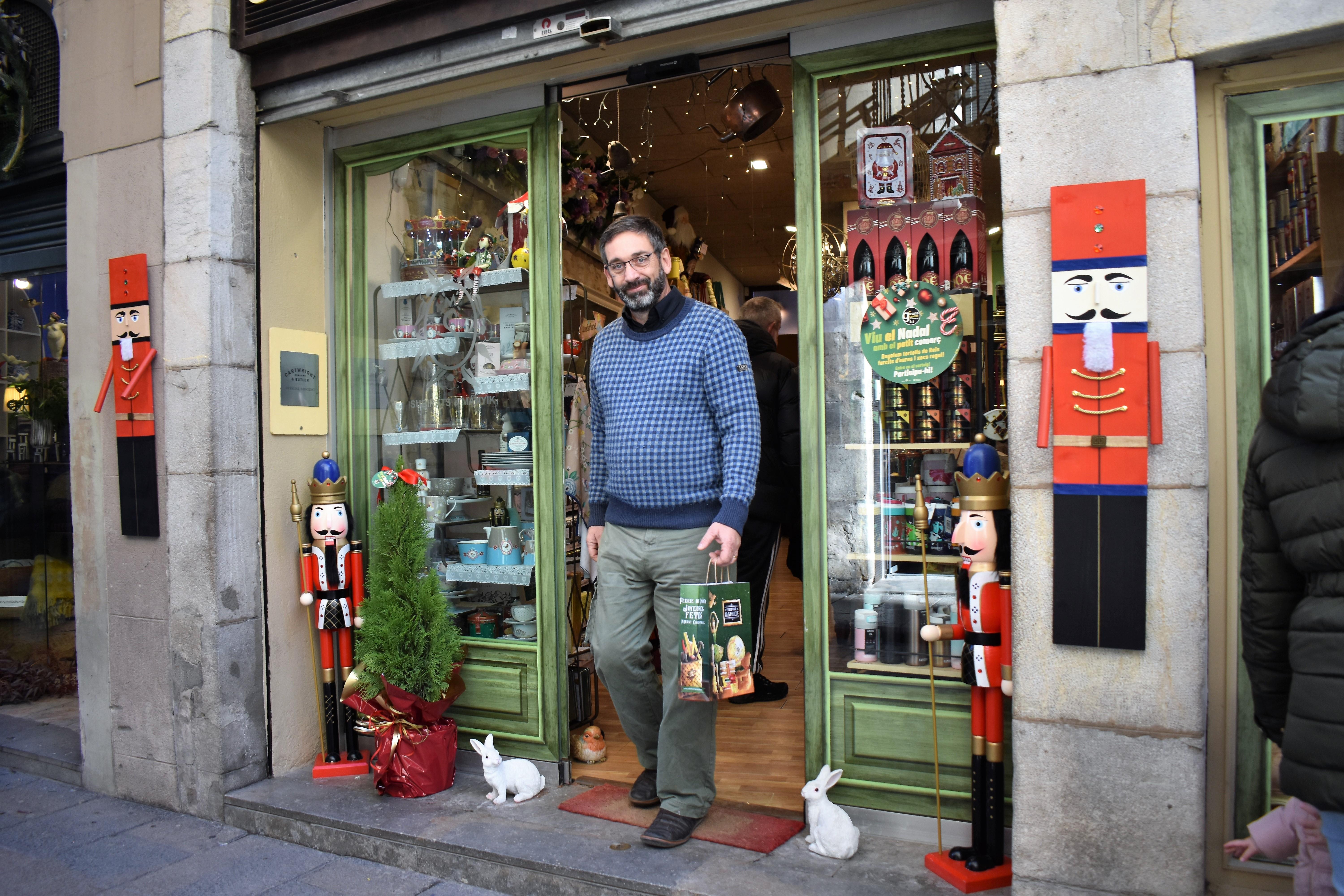 La campanya de Nadal del comerç de proximitat de Girona premia la compra i reprèn les activitats per als més petits