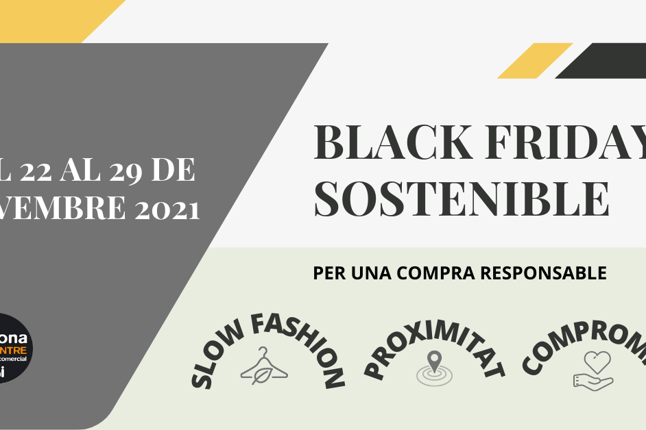 Girona Centre Eix Comercial dona la volta al “Black Friday” per una campanya més “sostenible”