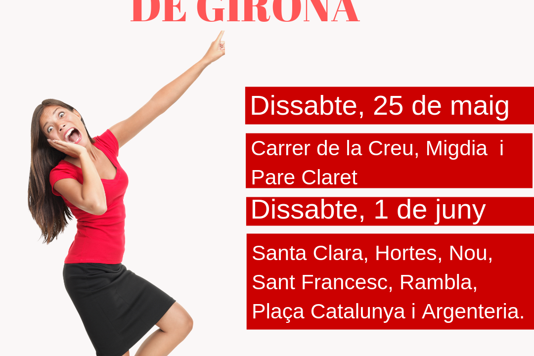 Tret de sortida a les botigues al carrer de Girona: dissabtes 25 de maig i 1 de juny