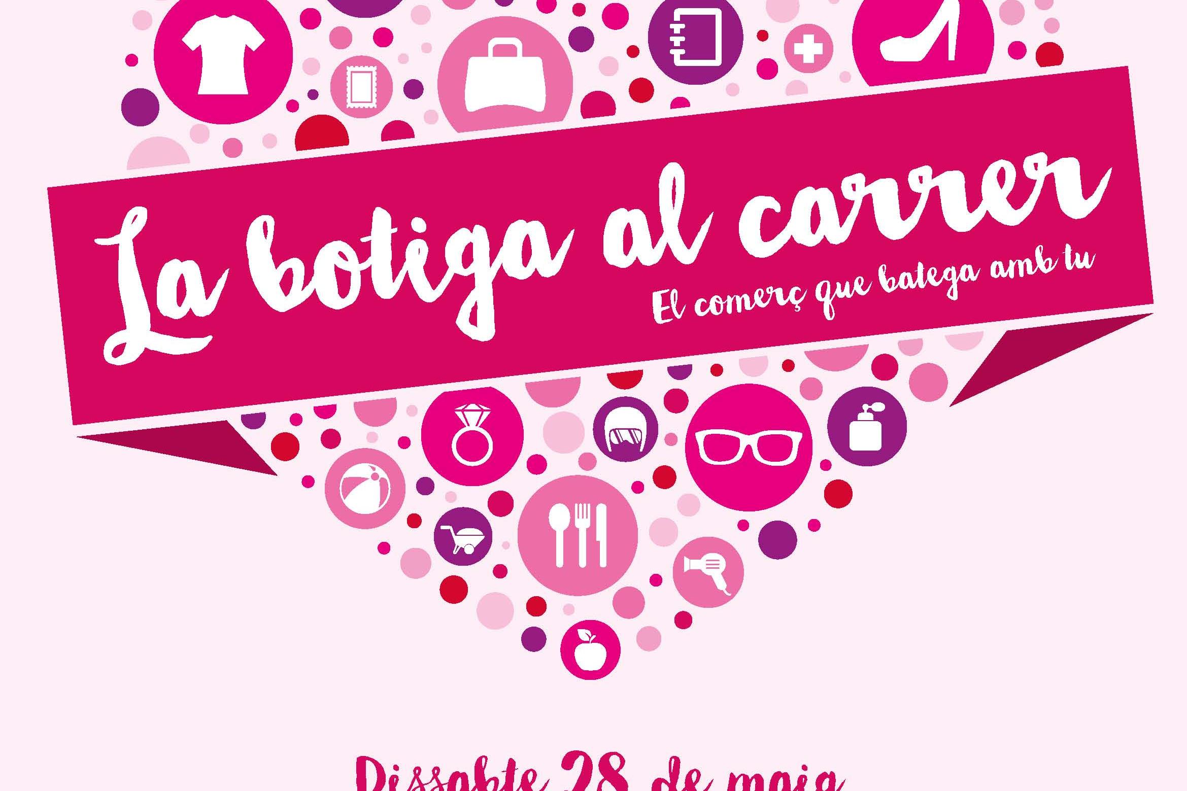 Us esperem a la Botiga al carrer de l'Eixample de Girona el 28 de maig