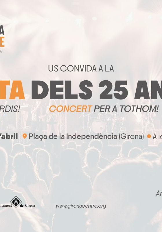 Cartell anunci de la festa i el concert