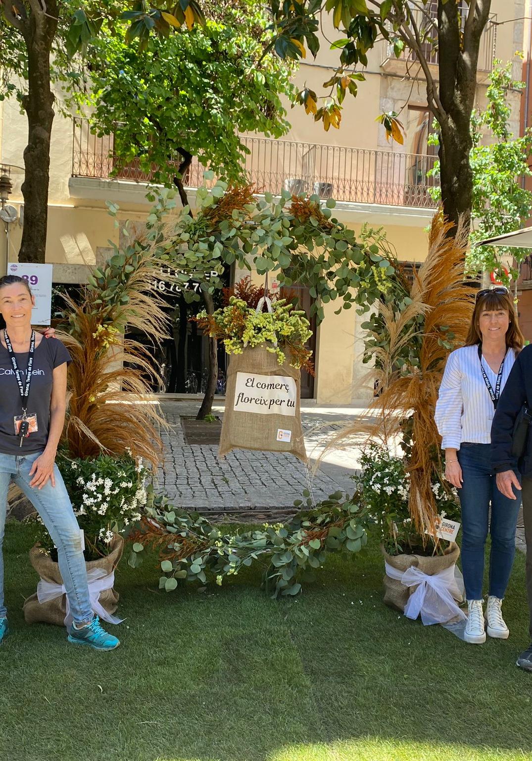 Projecte Temps de Flors al carrer Santa Clara