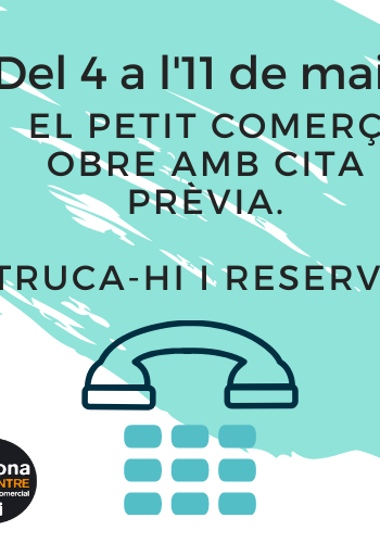 El petit comerç obre! Guia de bones pràctiques i protocol dirigida a l'activitat comercial en establiments físics