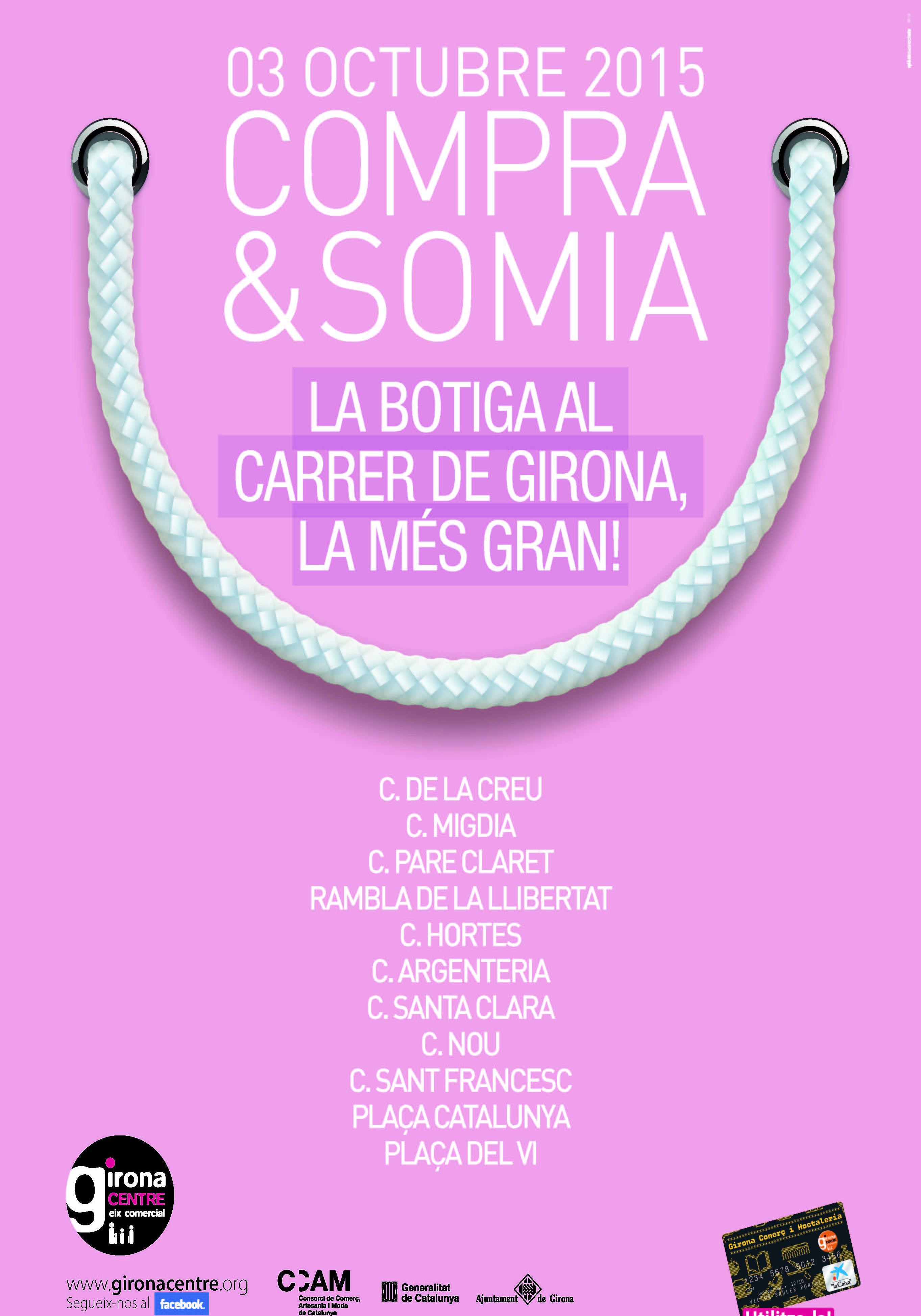 La botiga al carrer “Compra & Somia” dóna et tret de sortida a la campanya de tardor del petit comerç a Girona