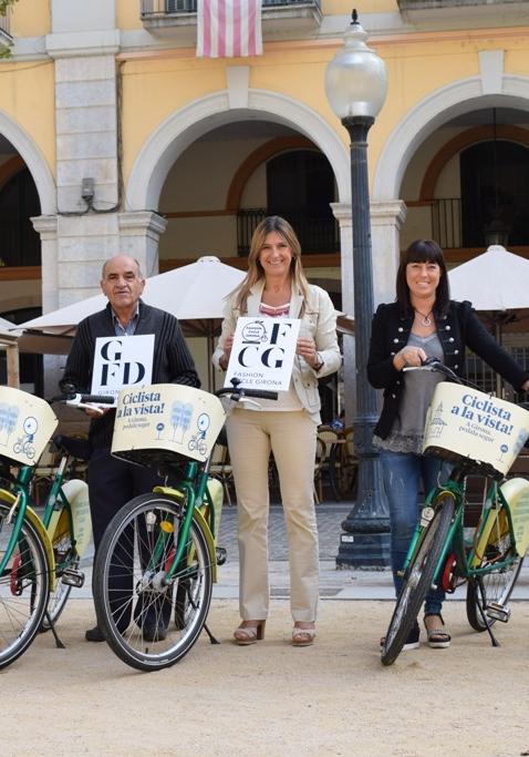 Fashion Cycle Girona, la desfilada de moda en bicicleta, el dissabte 8 d'octubre a Girona