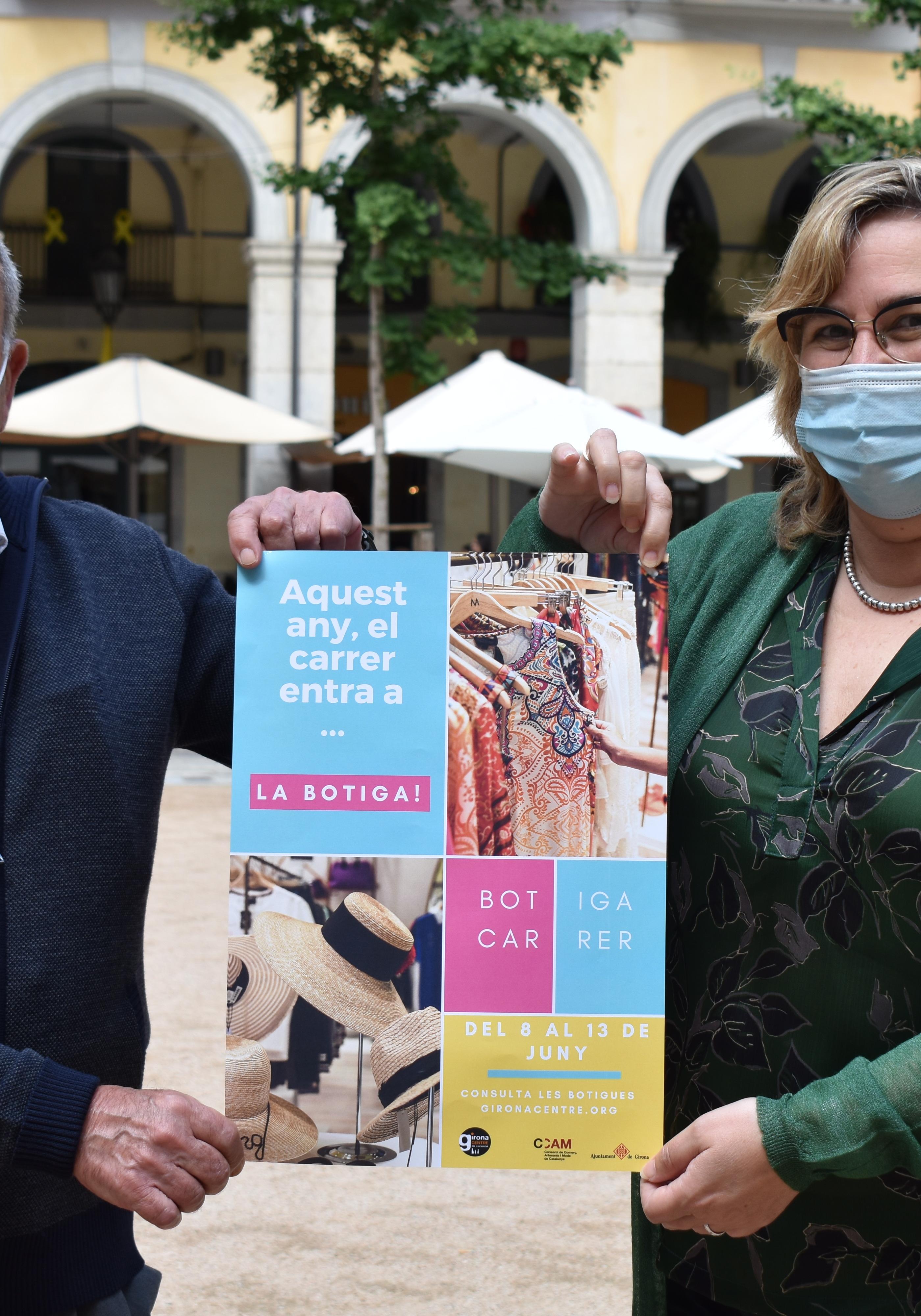 El petit comerç de Girona dona el tret de sortida a la campanya “Aquest any, el carrer entra a ... la botiga”