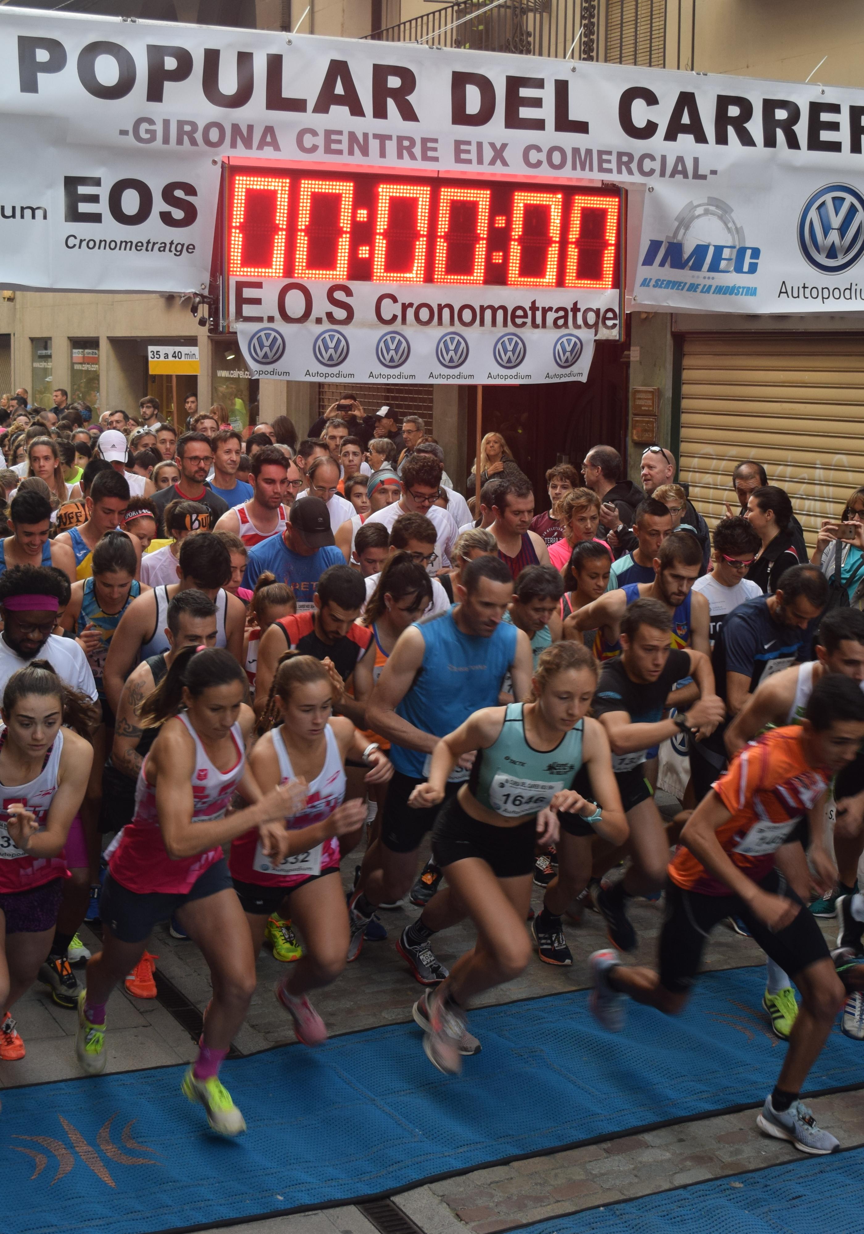 La cursa popular del carrer Nou de Girona recupera la 42a edició el diumenge 17 d’octubre