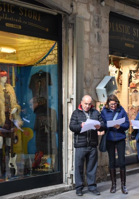 Els comerços de Girona se sumen a la campanya del Got del Voluntariat del Festival Strenes