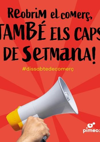 Reobrim el comerç, també els caps de setmana!