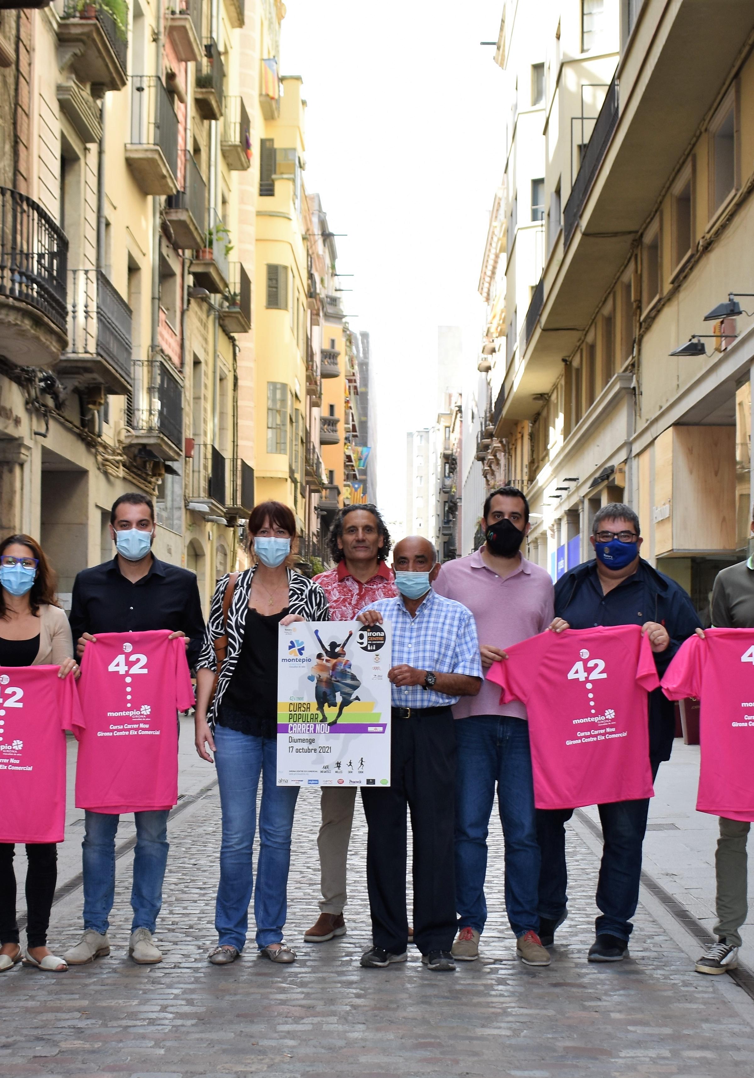 La cursa popular del carrer Nou de Girona ultima els preparatius