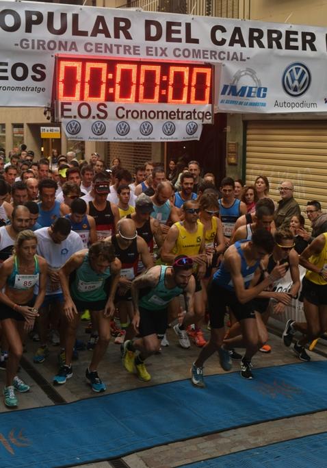 La Cursa Popular del Carrer Nou fa bullir Girona