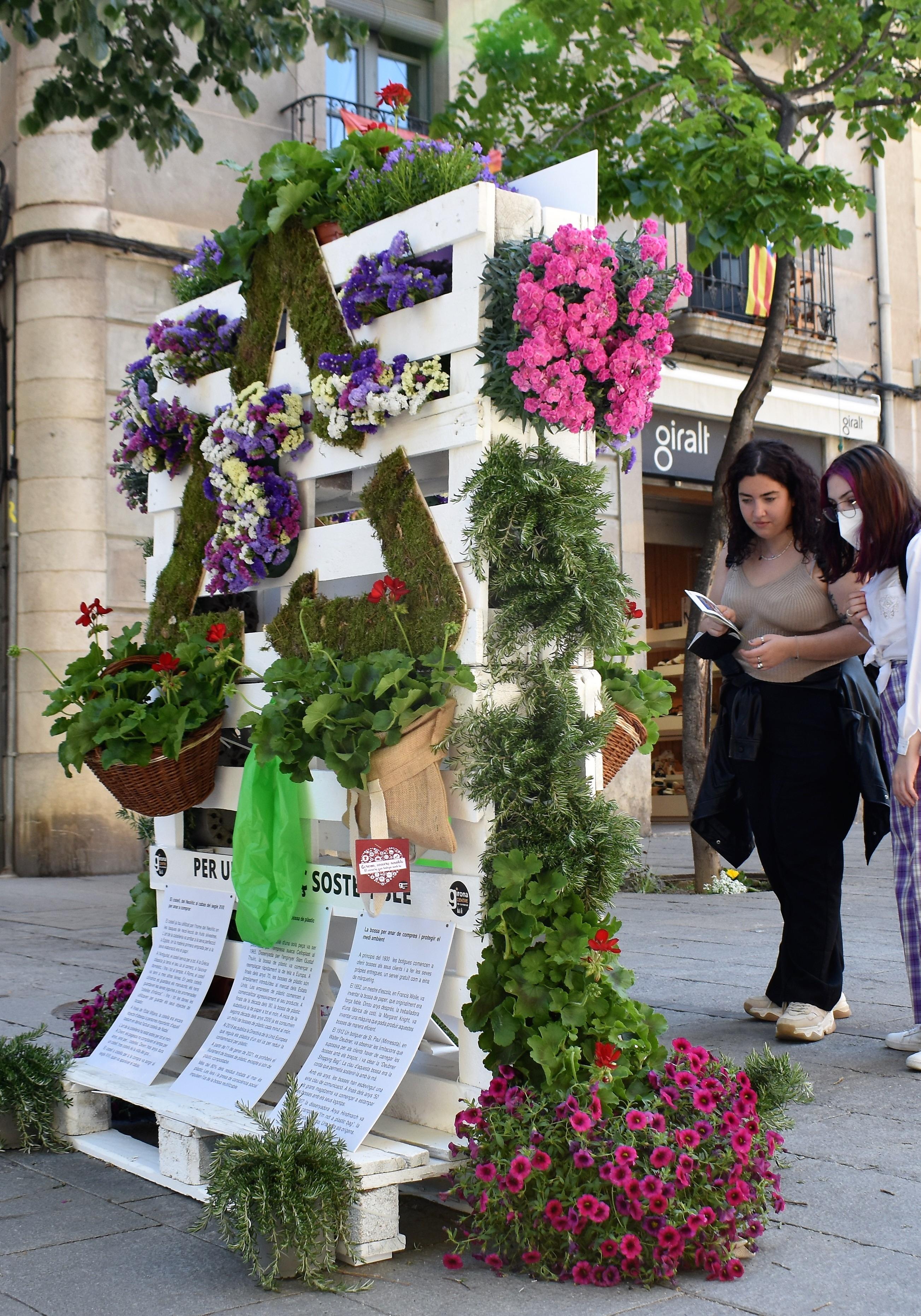 La sostenibilitat, missatge clau del comerç de proximitat per Temps de Flors