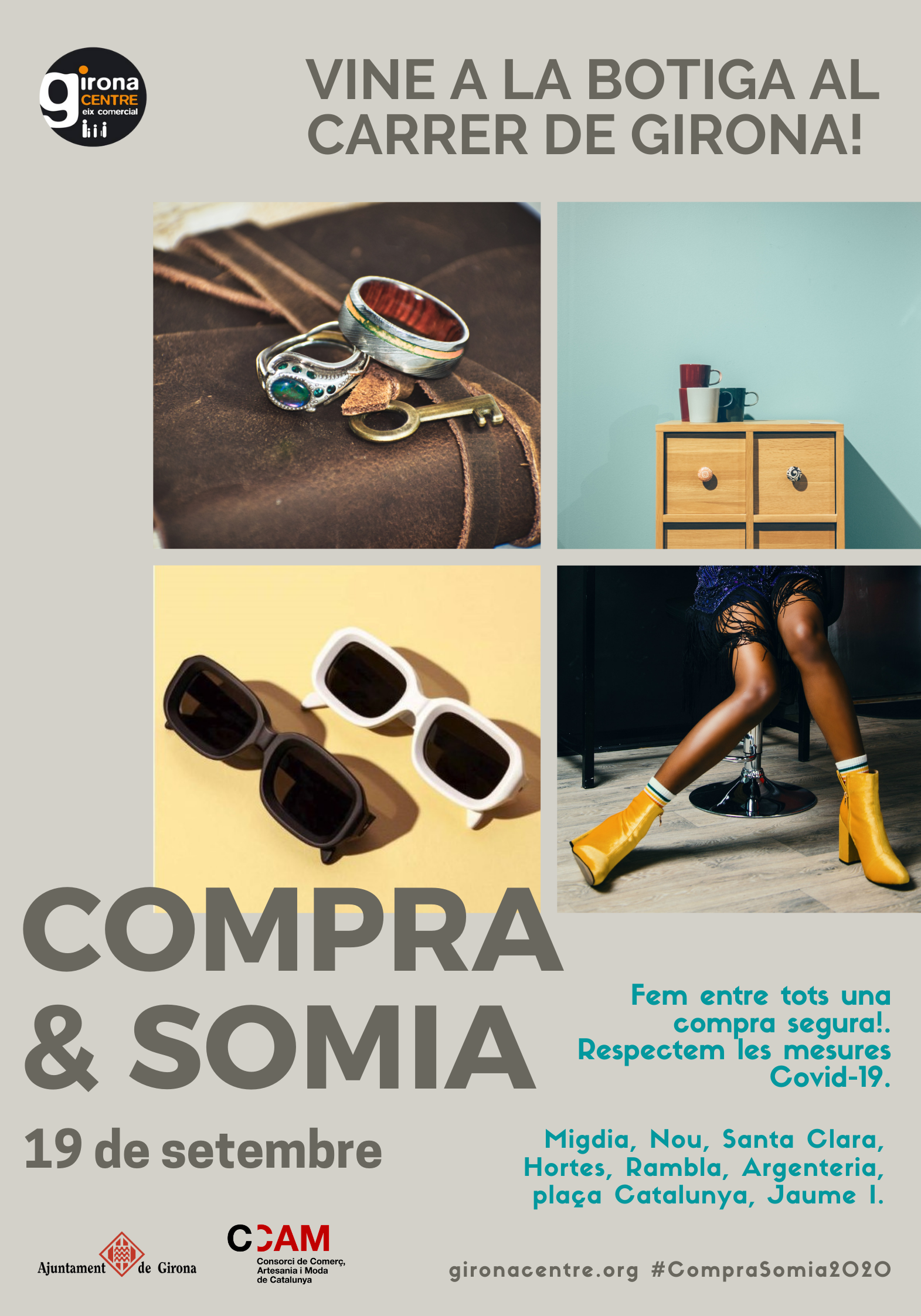 Dissabte 19 de setembre, la botiga al carrer "Compra & Somia"