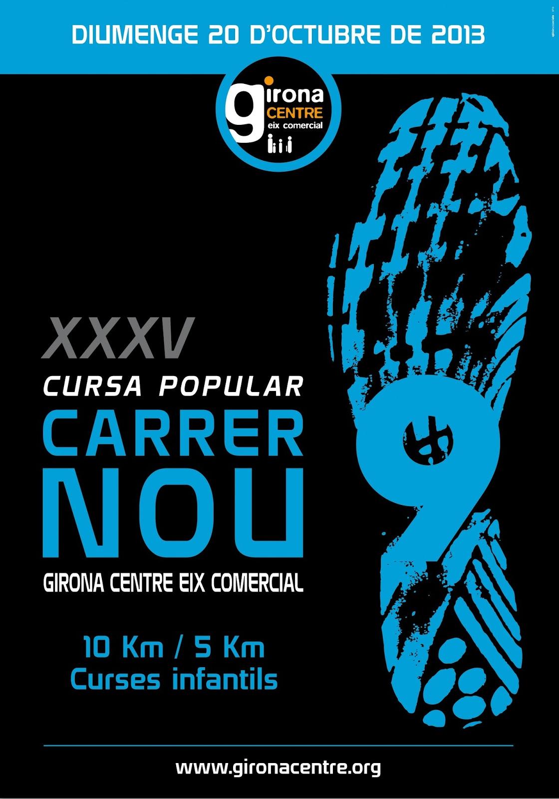 Aquest diumenge se celebrarà la 35a Cursa Popular del Carrer Nou, esperem superar els 2.200 corredors de l'any passat