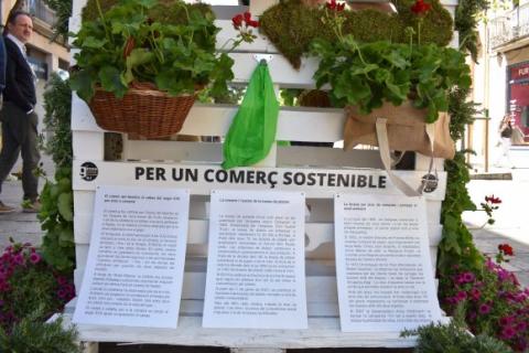 La sostenibilitat, missatge clau del comerç de proximitat per Temps de Flors